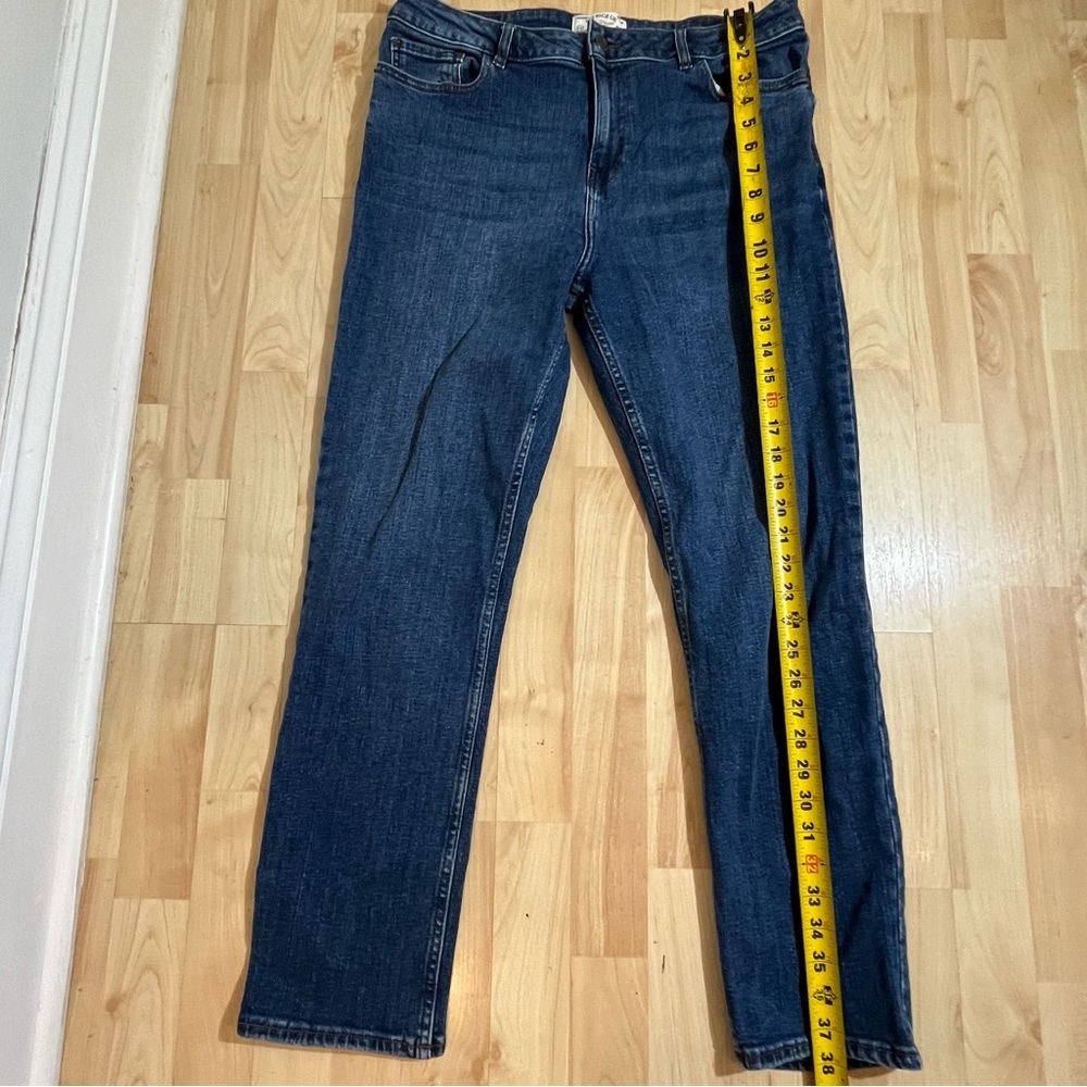 Fat Face UK Cargo Sway straight Women's UK 14R Eco DENIM us 10 - Picture 2 of 7
